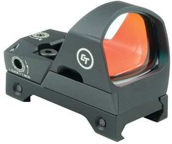 119714 Crimson Trace CTS1400 Compact Open Reflex 1x 3.25 MOA Illuminated Red Dot Black