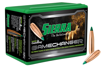 Sierra Bullets 119959 Sierra 4110 Tipped GameKing  6mm .243 100 gr Tipped GameKing 100 Per Box