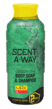 Hunters Special 120010 Scent-A-Way 07755 Max Green Soap Odor Eliminator Odorless 12 oz