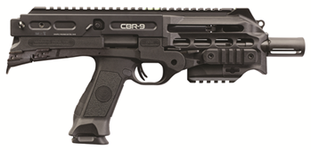 Chiappa Firearms 500217 CBR-9 Black Rhino 9mm Luger 9" 18+1 Black