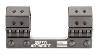 120561 Griffin Armament SM1.1H30MM SPRM Scope Mount/Ring Combo Black Anodized Standard