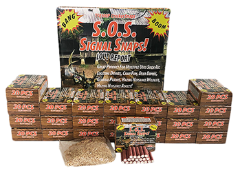 120615 Tannerite SOS S.O.S. Signal Snaps Impact Enhancement Explosion 480 Snaps