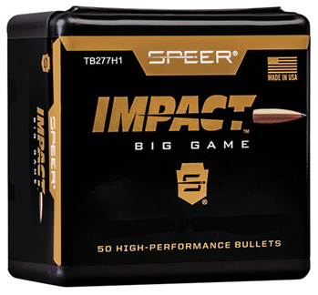 Cci/speer 120679 Speer TB277H1 Impact  277 Cal 150 gr Tipped Plated 50 Per Box