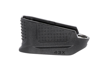 121338 Strike Industries EMPG43XBK Enhanced Magazine Plate  made of Polymer with Black