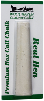 Woodhaven Custo 121571 Woodhaven WH084 Real Hen  Attracts Turkey White Chalk
