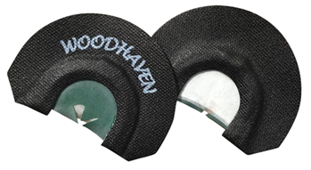 Woodhaven Custo 121600 Woodhaven WH096 Hyper Ninja  Diaphragm Call Triple Reed Attracts Turkeys Black