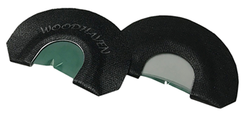 Woodhaven Custo 121603 Woodhaven WH094 Ninja V  Diaphragm Call Triple Reed Attracts Turkeys Black