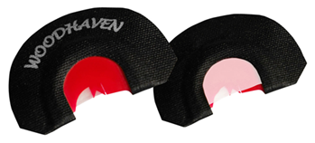 Woodhaven Custo 121607 Woodhaven WH304 Red Ninja Half Venom Diaphragm Call Triple Reed Attracts Turkeys