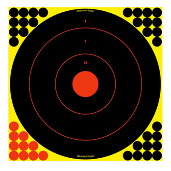 121647 Birchwood Casey 34170 Shoot-N-C Bull's-Eye Bullseye Paper Target 17.25" 100 Per