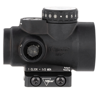 121653 Trijicon 2200051 MRO HD 2.0 1x 25mm 2 MOA Illuminated 68 MOA Red/Green Dot Matte