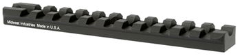 121673 Midwest Industries MI1894R 1894 Marlin Top Rail 5" 6061-T6 Aluminum Black Hardco