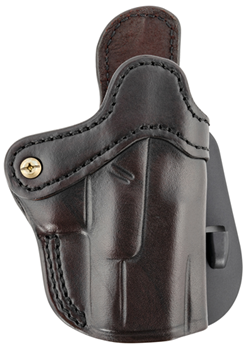 1791 Gun Leathr 121702 1791 Gunleather ORPDH21SBRR BH2.1 Optic Ready Paddle Holster OWB Signature Brown