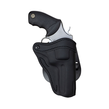1791 Gun Leathr 121763 1791 Gunleather PDHR2SBLR RVH2 Paddle Holster OWB Style made of Leather with Ste