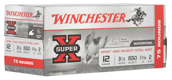 Winchester Ammu 121844 Winchester Ammo WEX12L2VP Super X Xpert Steel High Velocity 12 Gauge 3.50" 1 3/8