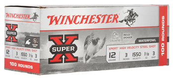 Winchester Ammu 121847 Winchester Ammo WEX1233VP Super X Xpert High Velocity 12 Gauge 3" 1 1/8 oz 3 Sho