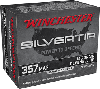 Winchester Ammu 121889 Winchester Ammo W357ST Super-X  357 Mag 145 gr Silvertip Hollow Point 20 Bx/ 10