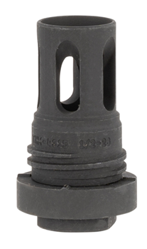 Yankee Hill Mac 121975 Yankee Hill 431528A Mini QD  Flash Hider 5.56 NATO Black Phosphate 1/2"-28 tpi