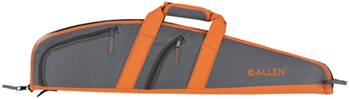 122411 Allen 31732 Springs Compact Youth Rifle Case 32" Gray with Orange Trim, Nylon Li