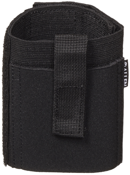 122439 Allen 44255 Hideout Ankle Holster made of Nylon with Black Finish & Adjustable S