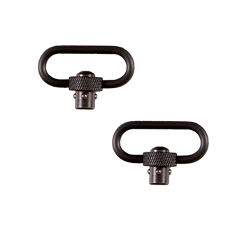 122616 Allen 14516 Quick Detach Swivel  Set 1.25" Push Button Black Steel
