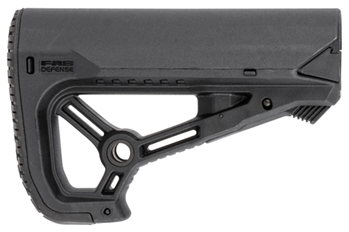 Fab Defense (us 122684 FAB Defense FX-GLCORES GL-Core S CQB Buttstock Matte Black Synthetic for AR15/M4