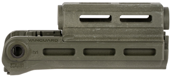 Fab Defense (us 122699 FAB Defense FXVANAKG Vanguard Handguard made of Polymer with OD Green Finish & 6