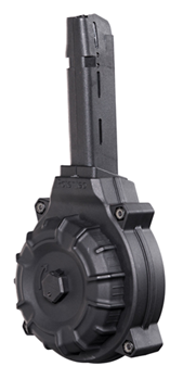 Promag 122813 ProMag DRMA19 Glock Compatible  40 S&W G22,23 50rd Black Drum