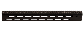 12292 Troy Ind SRAIML115BT00 Battle Rail  15" L Aluminum with Black Anodized Finish &