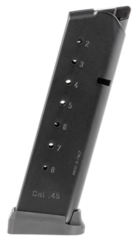 Mecgar 123094 MEC-GAR MGCG4508MATCH 1911  45 ACP 1911 Match Grade 8rd Blued Detachable