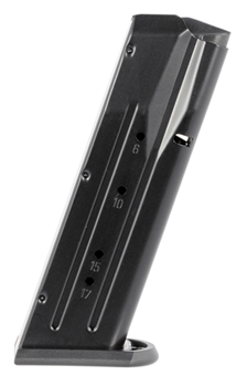 Mecgar 123105 Mec-Gar MGWIT9LFAFC OEM  Blued with Anti-Friction Coating Detachable 17rd 9mm Lu