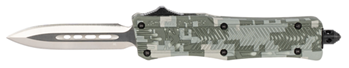 Cobra Enterpris 123135 CobraTec Knives SADCCTK1SDAGNS CTK-1  Small 2.75" OTF Dagger Plain D2 Steel Blad