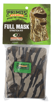 Primos/vista 123325 Primos PS6666 Stretch Fit  Mossy Oak Original BottomLand Neoprene Full Face Mask