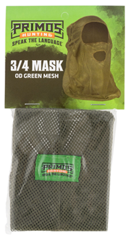 Primos/vista 123332 Primos PS6662 Mesh  OD Green Mesh 3/4 Face Mask OSFA