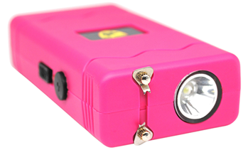 Skyline Usa Inc 123354 Guard Dog SDGDDHVPK Disabler Stun Gun  with Flashlight Pink Rubber Coated