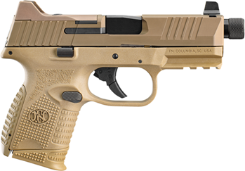 FN 66100781 509C Tactical 9mm Luger 4.32" 10+1 Flat Dark Earth Flat Dark Earth I