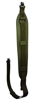 Boyt Harness Co 123453 Outdoor Connection MS20972 Compact Molded Sling made of Green Rubber with Talon