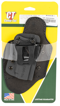 Comp-tac Victor 123491 Comp-Tac C538SS263R50N Infidel Max  Black Kydex Holster w/Leather Backing IWB Si