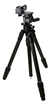 Kopfjager/sellm 123559 KOPF Jager KJ85004K K800  Tripod made of Carbon Fiber with Black Finish, Adjusta