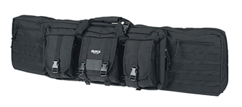 Rukx Gear 123593 RUKX GEAR  Tactical Double Gun Black 600D Polyester 37"