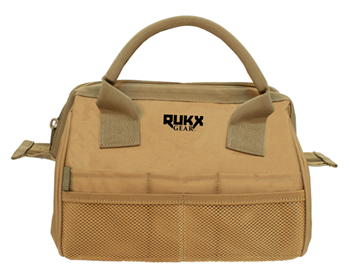 123600 Rukx Gear ATICTTBT Tool Bag  Water Resistant Tan 600D Polyester with Internal Or