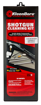 Kleen-bore 123644 Kleen-Bore SHO216 Shotgun Classic Kit  12 Gauge Shotgun Bronze, Nylon