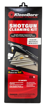 Kleen-bore 123645 Kleen-Bore SHO217 Shotgun Classic Kit  20 Gauge