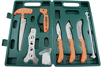 Fortune Prodinc 123787 AccuSharp 728C Game Processing Kit  Butcher/Caper/Gut-Hook/Bone Saw/Ribcage Spre