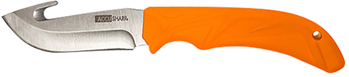 Fortune Prodinc 123788 AccuSharp 729C Gut Hook  3.50" Fixed Gut Hook Plain Stainless Steel Blade/Blaze