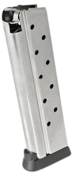123862 Ruger 90666 SR1911  9mm Luger Ruger SR1911 Competition 10rd Stainless Detachable