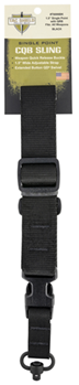 Tacshield (mili 123968 Tacshield T6006BK CQB  with QD Push Button Swivel 1.50" W Single-Point Black Web