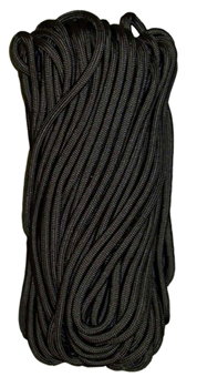 Tacshield (mili 123977 Tacshield 03000 550 Cord  50 ft Black