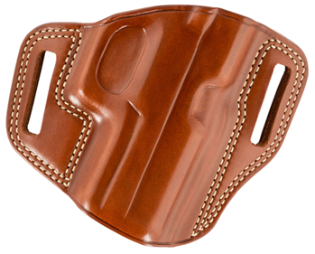 124051 Galco CM822 Combat Master Belt Holster Open Top Pancake Style made of Leather wi