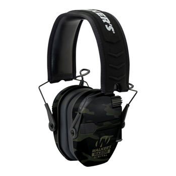 Gsm Outdoors 124081 Walkers GWP-DRSEM-MC Razor Pro Digital Electronic Polymer 23 dB Over the Head Gr