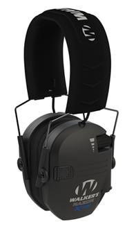 Gsm Outdoors 124084 Walker's GWP-XDRSEM Razor X-TRM Digital Muff Polymer 21 dB Over the Head Black